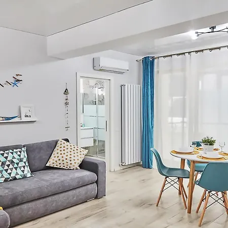 아파트 Aparthotelmamaianord 303 Studio Building Stefan Năvodari